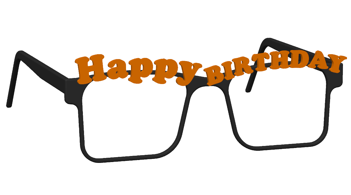 Bild Geburtstagsbrille