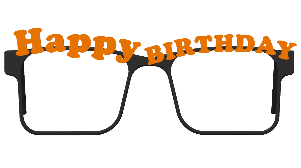 Bild Geburtstagsbrille
